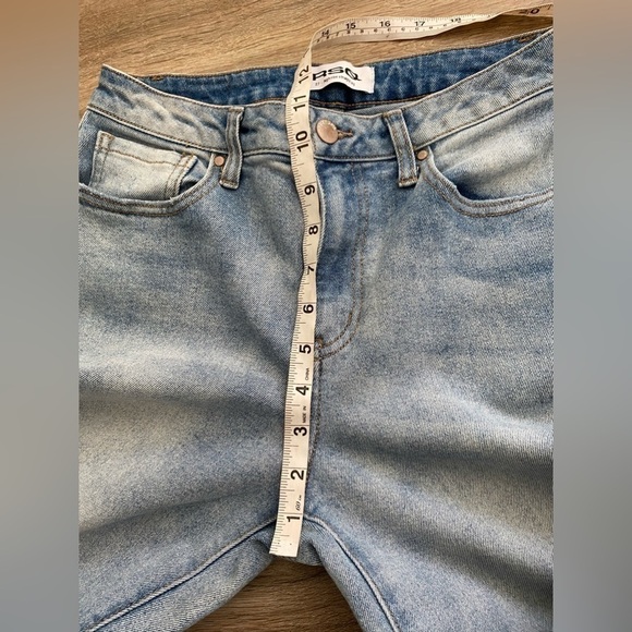 Rsq High Rise Straight Leg Distressed Jeans Women’s 27 - Picture 10 of 13